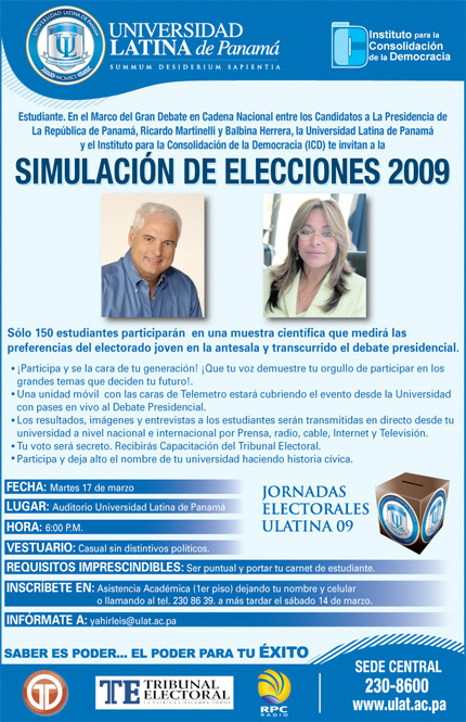 Simulacro de Elecciones - Universidad Latina