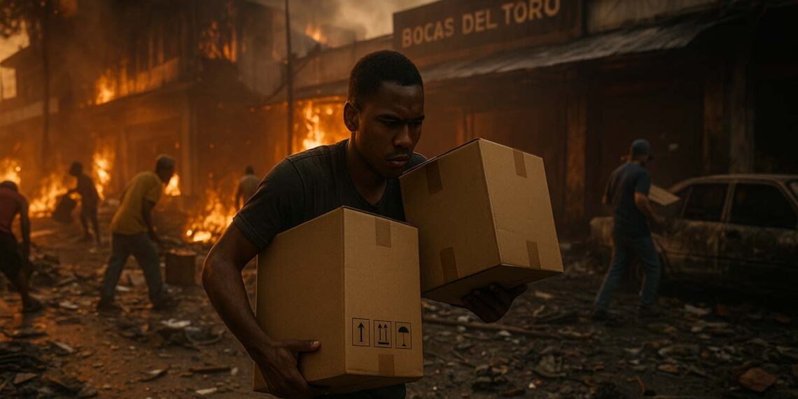 Saqueos en Bocas del Toro - tupolitica.com