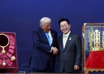 Donald Trump y Lee Jae-Myung (Corea del Sur)